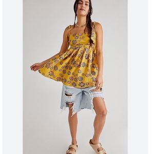 Brand New Free People Indigo Molly Tunic